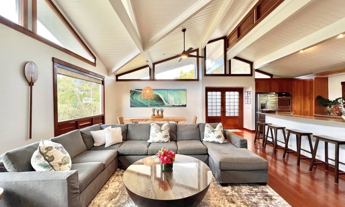 Hanalei House | Hale Aku 4 Bedroom Home