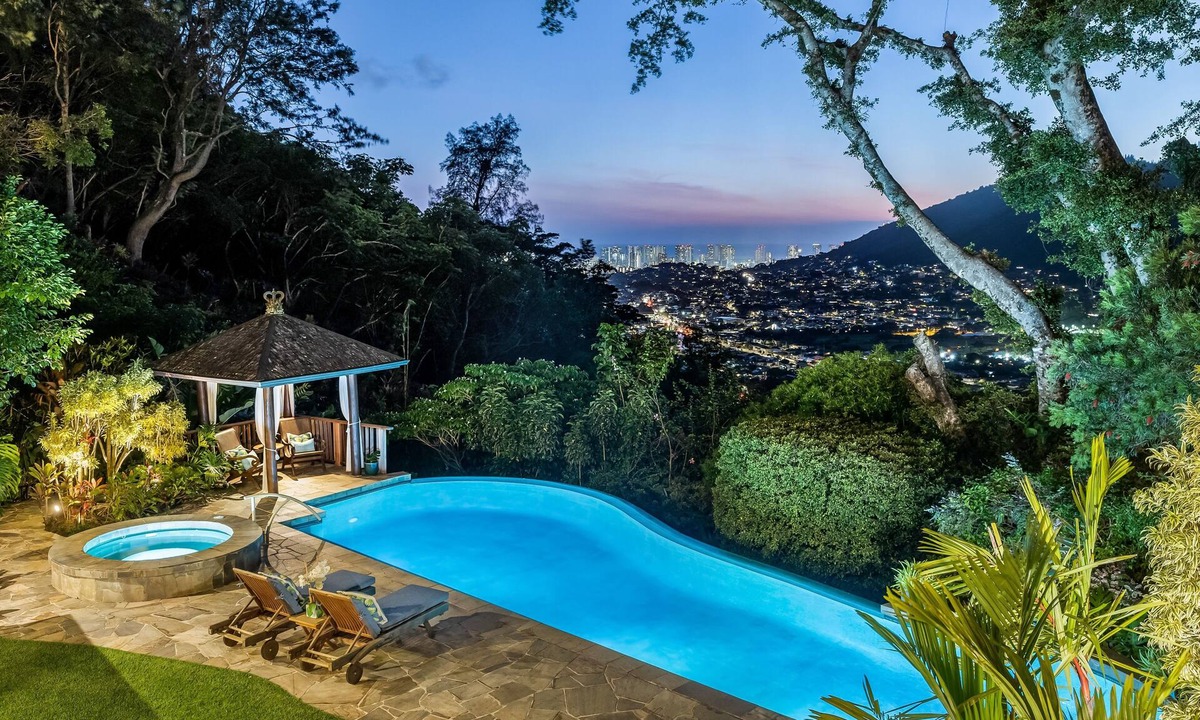 Manoa House | Manoa Royal Retreat by Gather: Luxury 9-Acre Estate w/Pool, Hot Tub & View