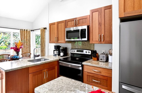Anahola House | Honeymoon Cottage 1 Bed, 1 Bath with A/C, Steps to the Beach TVNC#5069