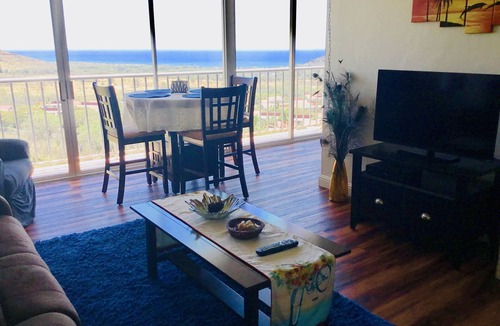 Makaha Condo | Million Dollar View of Ocean and Mountain/Quiet and Serene