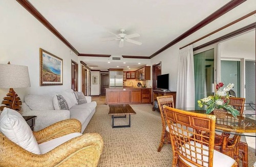 Wailua Condo | Waipouli Beach Resort B104 Ground floor ocean & pool view, 2 bed 3 bath sleeps 8