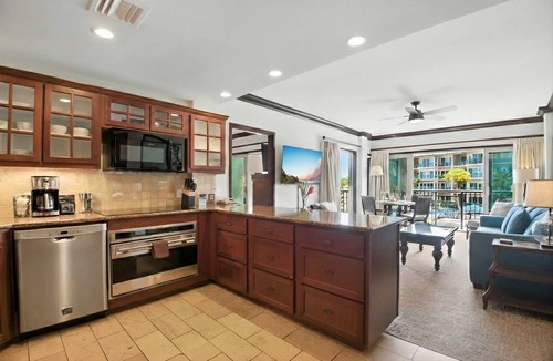 Wailua Condo | Waipouli Beach Resort B202 - Resort Pool, Waterslides, AC, & Steps to Beach Fun!