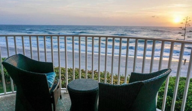 Beautiful, Beachfront, Balconied 2/2 Condo in Indian Harbour Beach