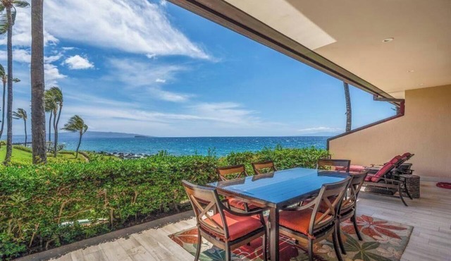 Captivating Oceanfront Ground-Floor Gem - Makena Surf G-101 - Gorgeous Views!