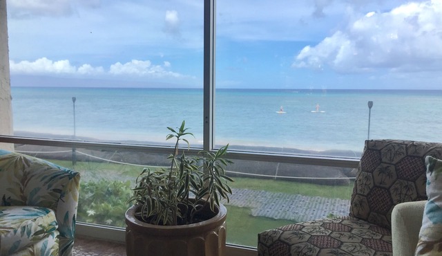 Clean, Ocean Front, Large 1 Bd, 1st Floor, Royal Kahana in Lahaina