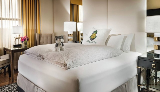 Enchanting Celebrity King Suite, Relaxing Room, Amidst Union Square's Charm in San Francisco