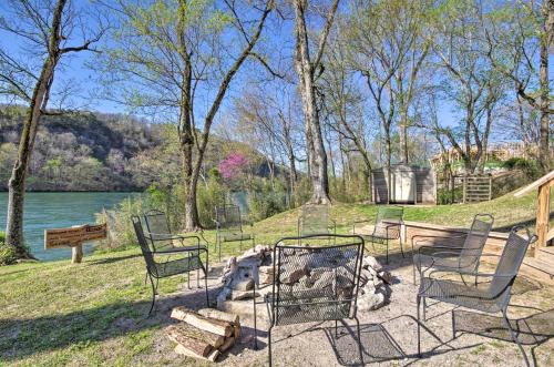 Expansive Cotter Cabin on White River w/Deck! in Cotter