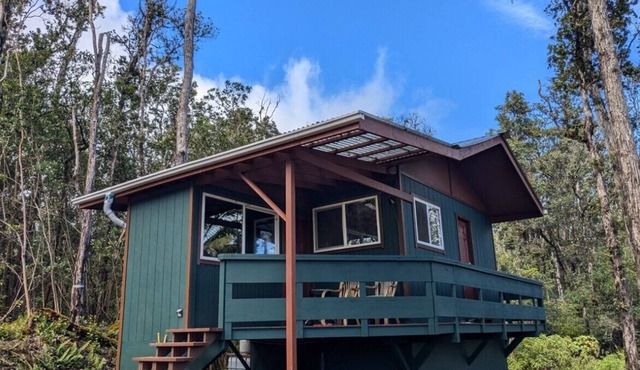 Gorgeous, Newly Built, Cabin- Off the Grid & 10 Minutes from Black Sand Beaches!