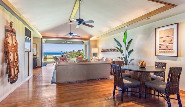 Hualalai Golf Villa 4202 - Oceanfront + Prime Location + Room Service