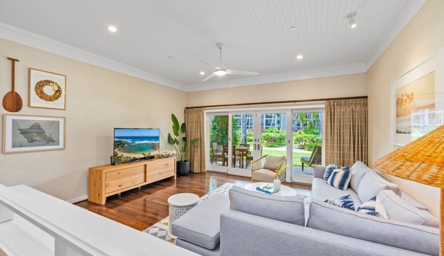 In-Demand Ground Flr Largest 3BR Villa Steps to Beach + Pool + Jacuzzi