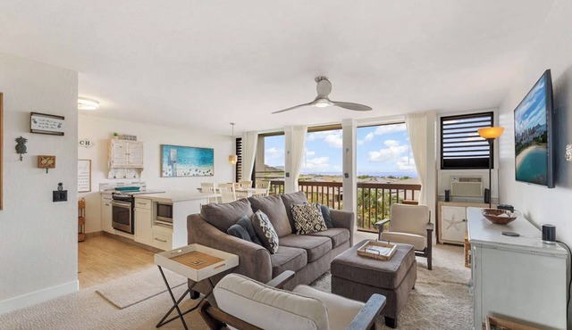 Makaha Ocean View, family friendly in Waianae