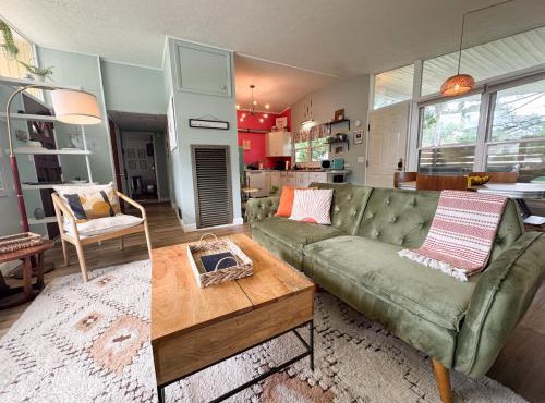 Mid-Century Modern Themed Home with Outdoor Hot Tub in Vermilion
