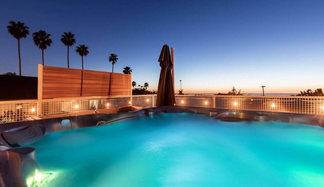 San Diego Staycation Home with Hot Tub Ocean Views in Encinitas