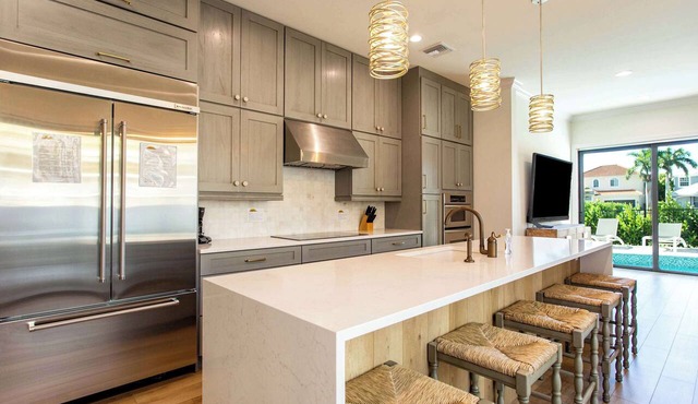 Sorrento 5BR Pool Home | Hot Tub, Walk to Beach in Naples