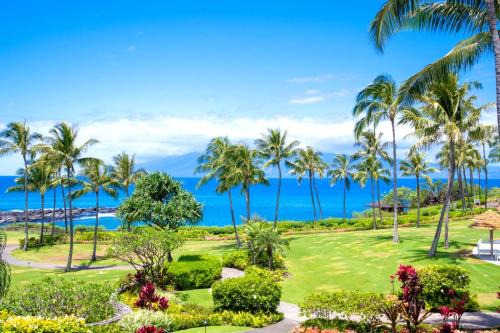 The Resort at Kapalua Bay Ocean View 3 BR Sleeps 8 Luxury Resort Living Complimentary Car with 6 Nights MON-1304 by KBM in Kapalua