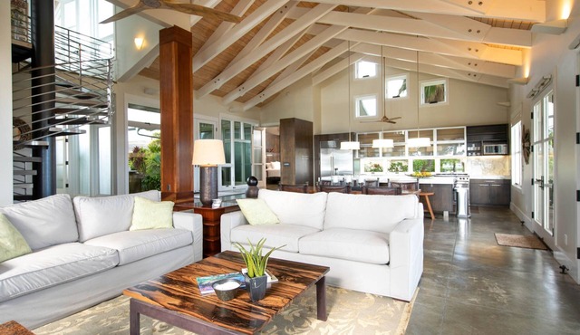 Ultimate in "Cool" - Amazing Design.Ocean/Sunset Views A/C .TVNCU #5007 in Kekaha