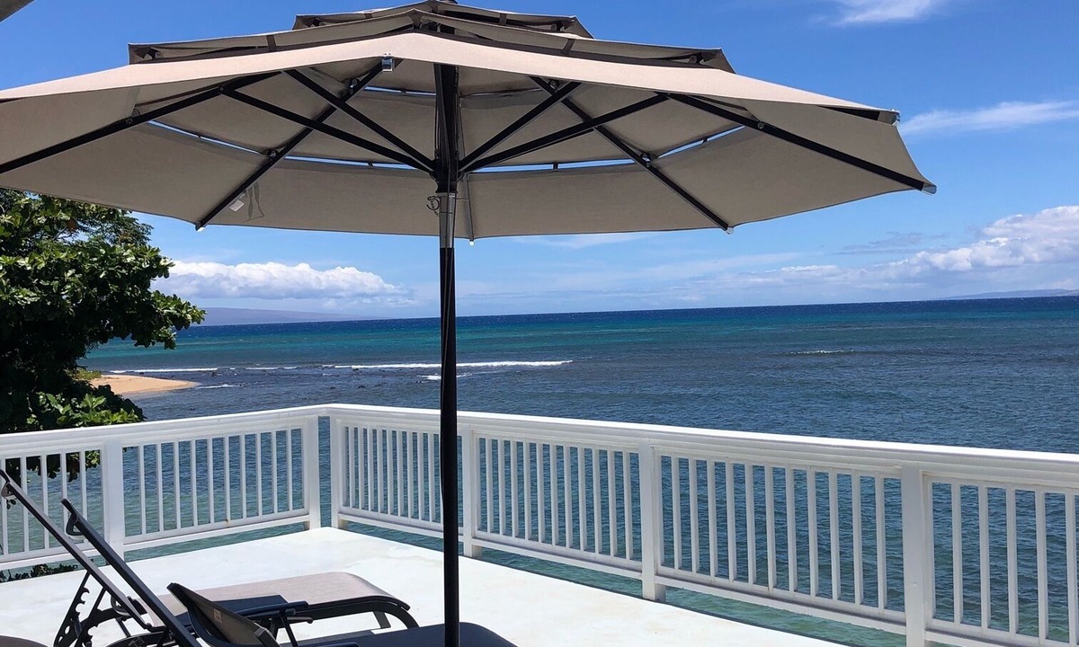 Kahana House | Private gated home with 300 Foot private beach front, beach toys and much more!