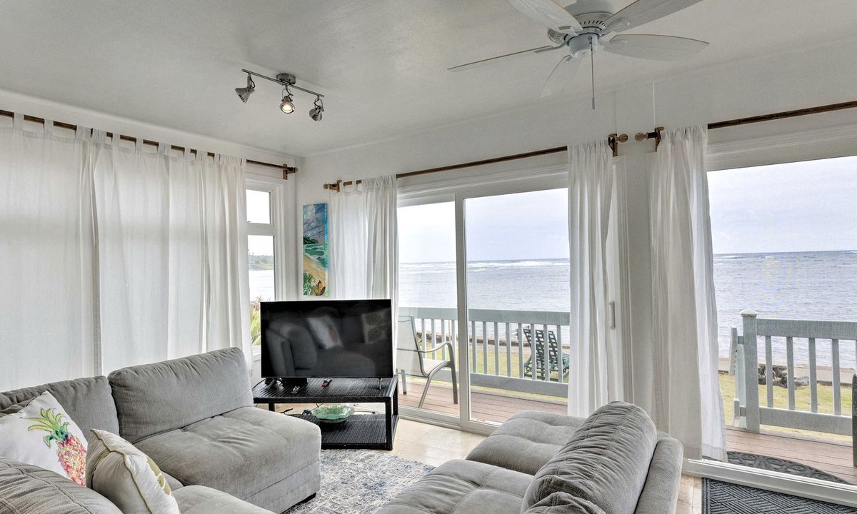 Anahola House | Chic Beach House with Incredible Views Perfect for Water Sports in Anahola, Hawaii