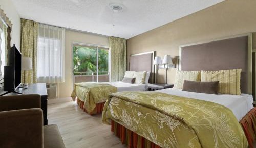 Standard One Bedroom Suite 2 Double Bed with Sofa Bed