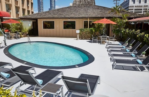 Ala Moana House | 2 Studio Two Doubles with Kitchenette Rooms at Pagoda Hotel