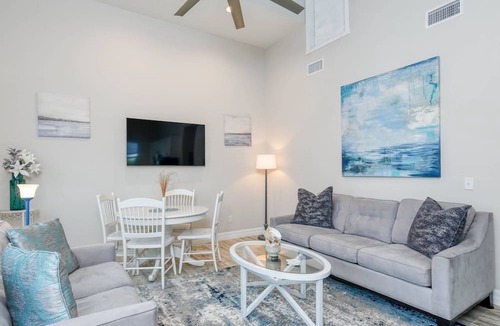 St. Augustine Beach Apartment | Amazing Ocean Views, Steps to Beach, Walk to Restaurants, Shops, and Pier! $300 in Free Tickets!