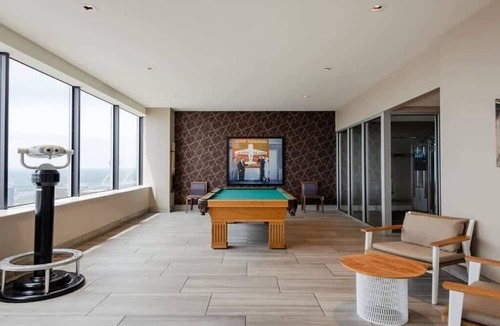 Downtown Dallas Apartment | 16th FL Bold CozySuites w/pool, gym, roof #6