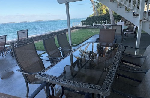 Hauula House | Tranquil Sandy Beachfront - minimal beach traffic. Like your own private beach