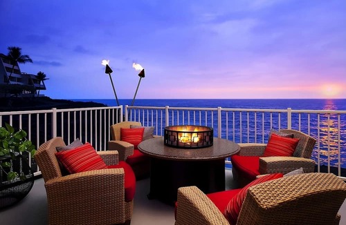 Keauhou Hotel | Delight In The Beauty of Kona Coast! 2 Spacious Units, Oceanfront, Game Room