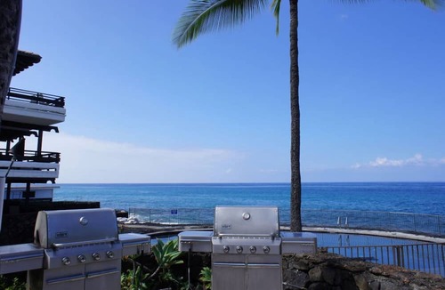 Kailua-Kona Condo | 🏖️Ground Floor Kona Condo | Ocean View + Central A/C