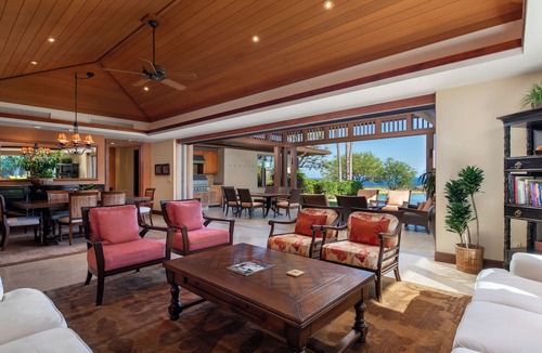 Kaupulehu House | Hualalai Hainoa Estate | private residence | pool | panoramic ocean views