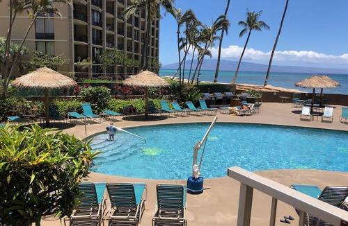 Kahana Condo | Clean, Ocean Front, Large 1 Bd, 1st Floor, Royal Kahana