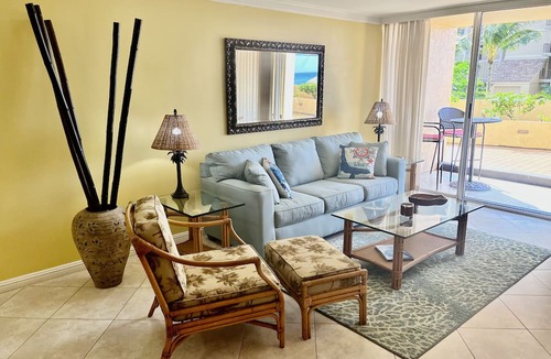 Kahana Condo | Clean, Ocean Front, Large 1 Bd, 1st Floor, Royal Kahana