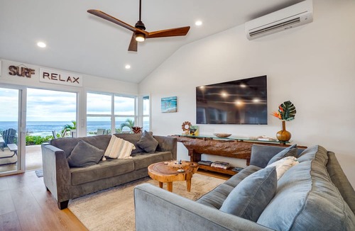 Waialee House | Beachfront | Sunsets | Spa | Surf Spot