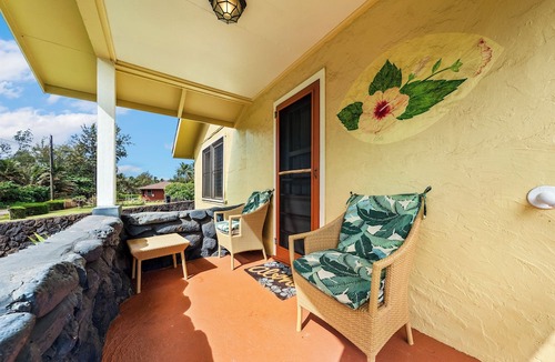 Anahola House | Hibiscus Beach Cottage, Steps to Beach, Beautiful Mountain Views, TVNC#5067