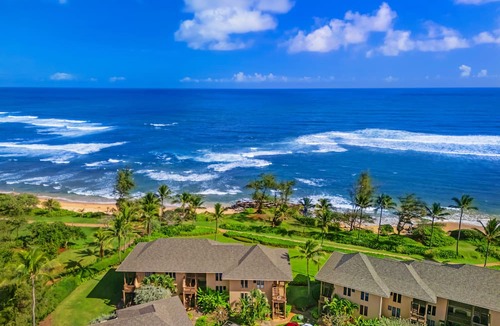 Lihue Condo | Kaha Lani 124, Oceanfront on Kauai's Coconut Coast