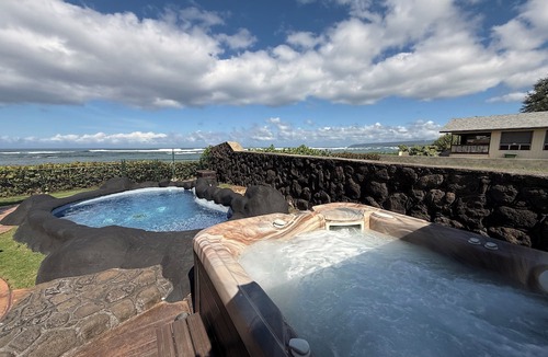 Mokuleia House | Beach Front Estate w/Guest Cottage, Sandy Beach, Heated Pool/Spa: Please Inquire
