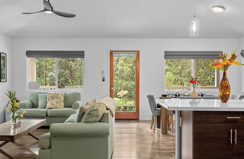 Volcano House | Ohia Lehua Hale-Hot Tub-Fireplace-Fire Table-3-Bed, 2-Bath Newly Renovated Home