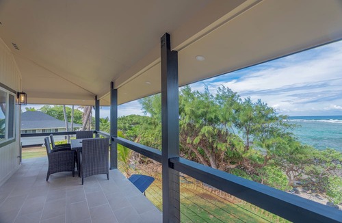 Anahola House | Ocean Front 3-bedroom house in phenomenal Anahola with WiFi and A/C