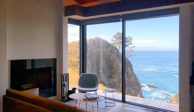 Incredibly Beautiful, Private, Unique Home Perched On The Bluff At Ocean's Edge! in The Sea Ranch