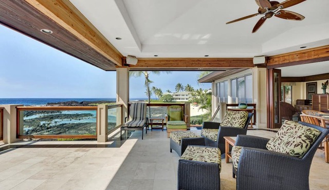 🏖️Great Location | Ocean Front Island Home | Pool | Gated in Kailua Kona
