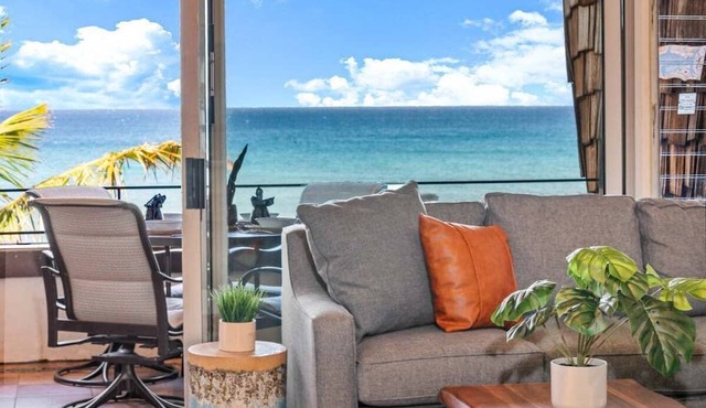 OceanFront 2BD Whale Watching Retreat - Kulakane 307 in Lahaina
