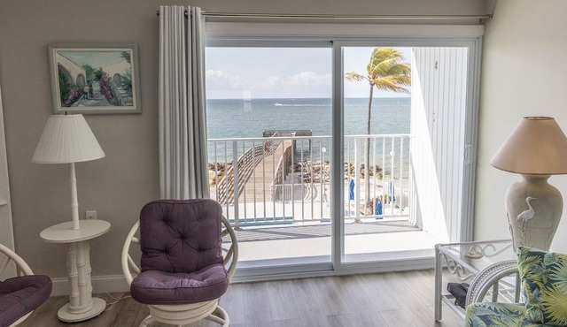 Paradise Found – Oceanfront Condo w/Pool Views & Private Beach in Key Colony! in Key Colony Beach